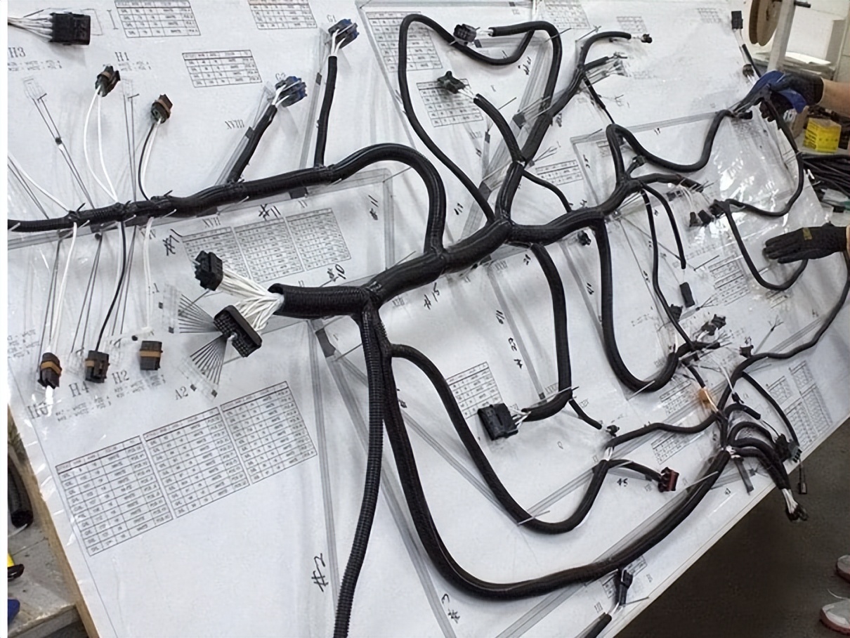 汽车线束_家电线束_高压柜线束流水线