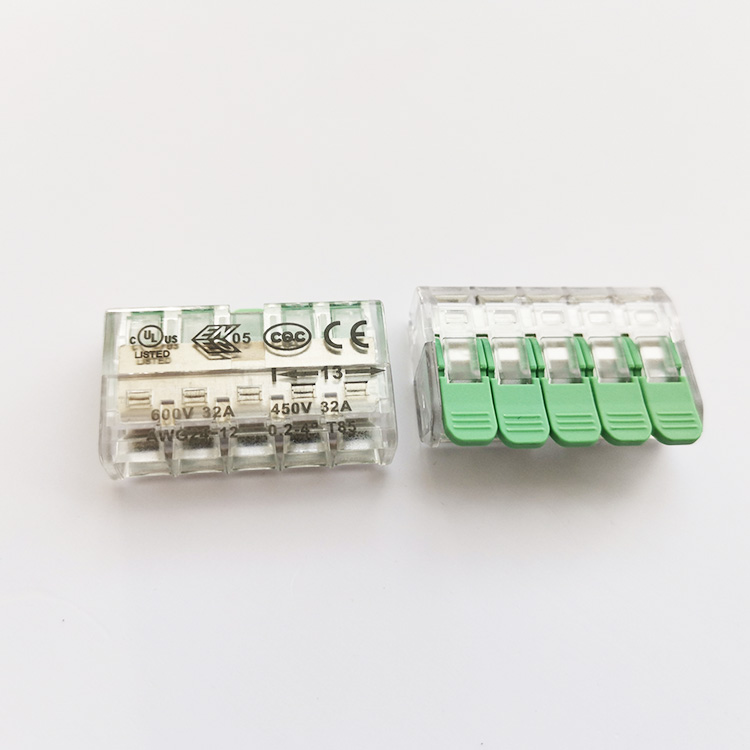 拔盖式快接端子 265 UL认证免锁螺丝接线端子_26p端子