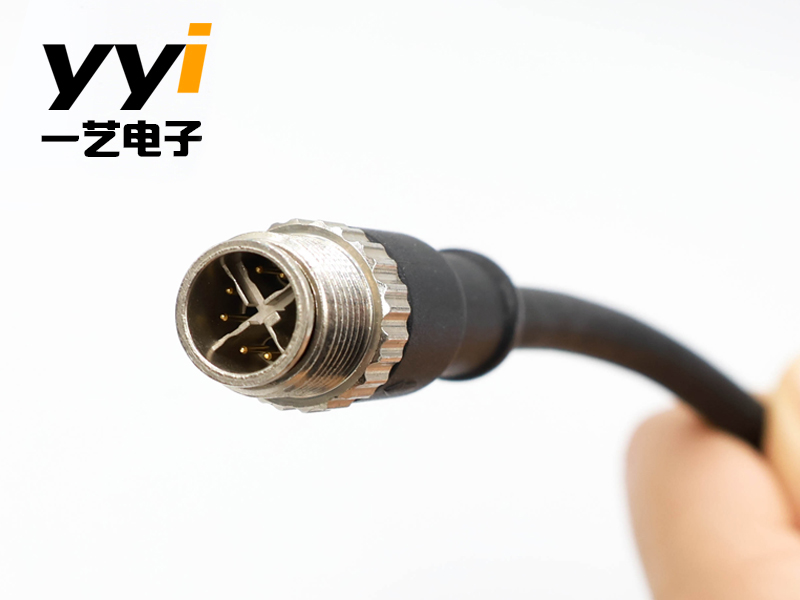 M12X编码转超六类网线