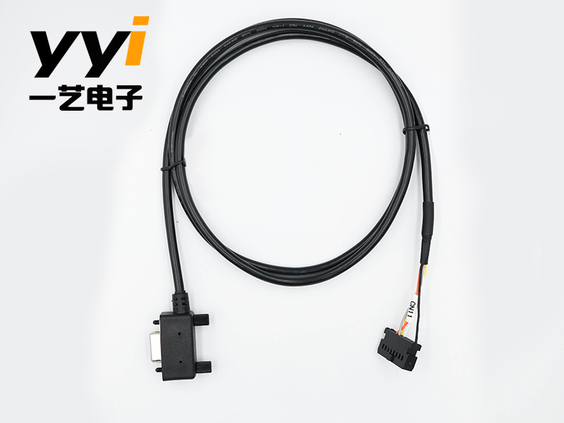 DB9弯头全铜串口线
