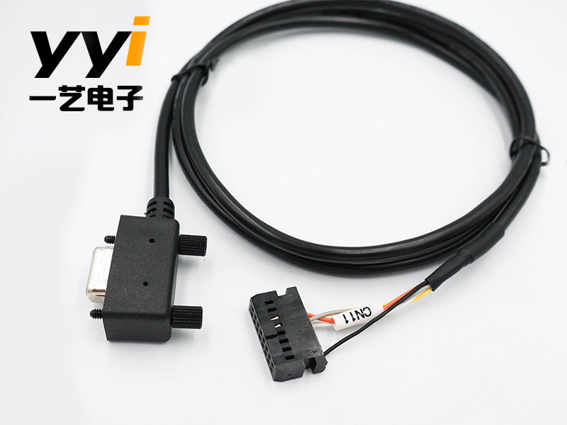 DB9弯头全铜串口线